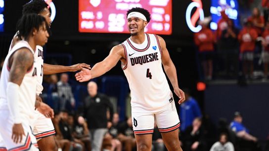 Red-hot Dukes take down Hawks for fourth straight win taken in Altoona, Pa. (Duquesne)